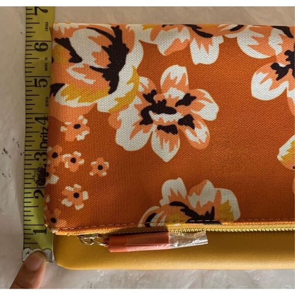 Rachel Pally Floral Reversible Fold Over Clutch - Picture 10 of 11
